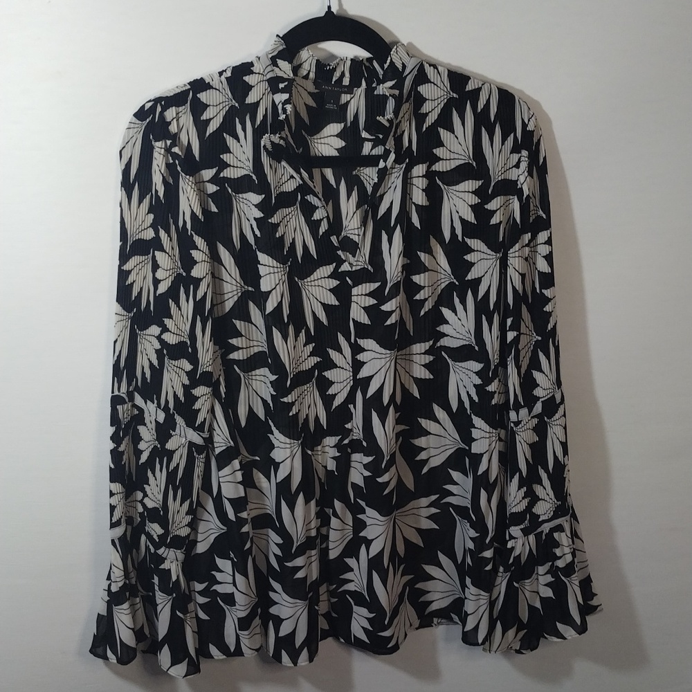Ann Taylor Ruffled Top